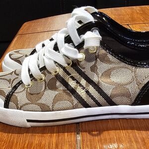 Coach Signature Canvas Sneakers